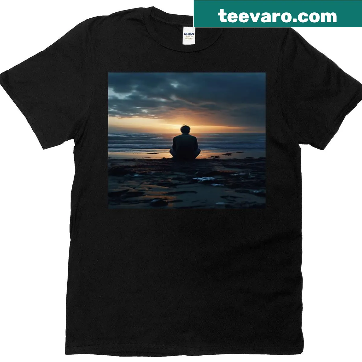 Classic T-shirt with the phrase 'Drama And Emotions'. — on a men's t-shirt