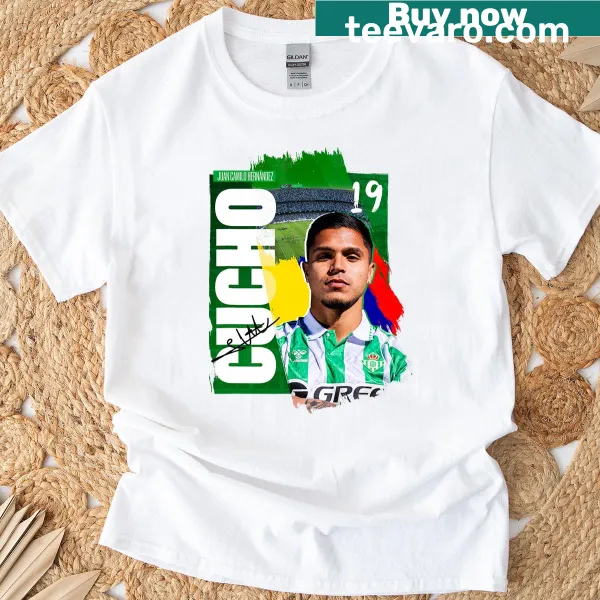 Cucho Edition sports T-shirt featuring dynamic graphic design