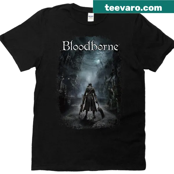 Classic t-shirt for fans of Bloodborne with hunting theme