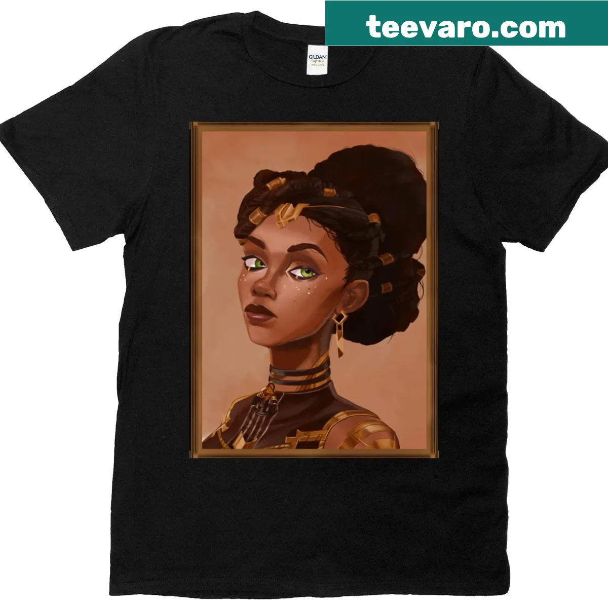 Mel Medarda design on a vintage-style T-shirt — on a men's t-shirt