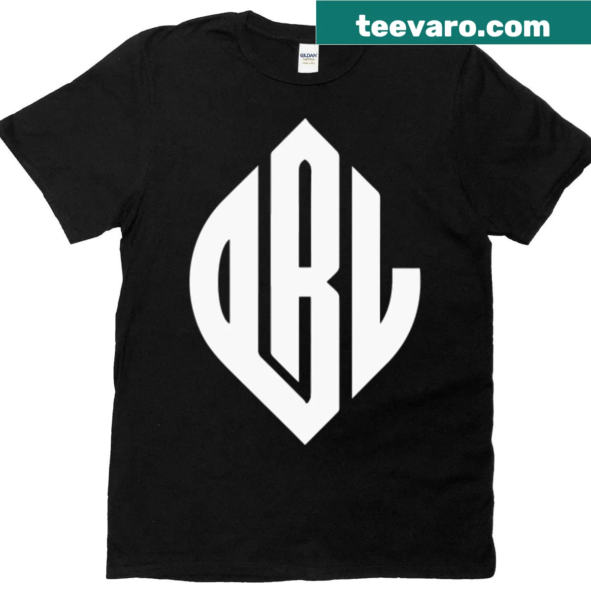 Minimalist 'Quiet But Loud' logo on a classic t-shirt — on a men's t-shirt