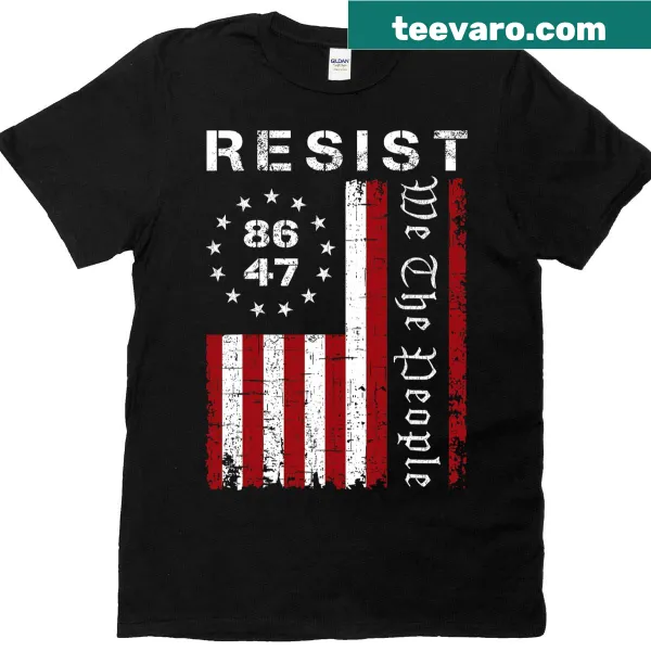Patriotic 'We The People' graphic t-shirt for democracy