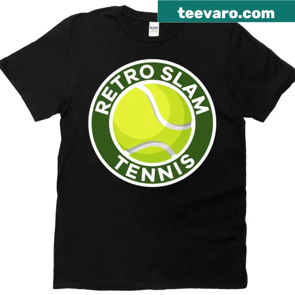 Vintage tennis logo graphic on a Classic T-shirt