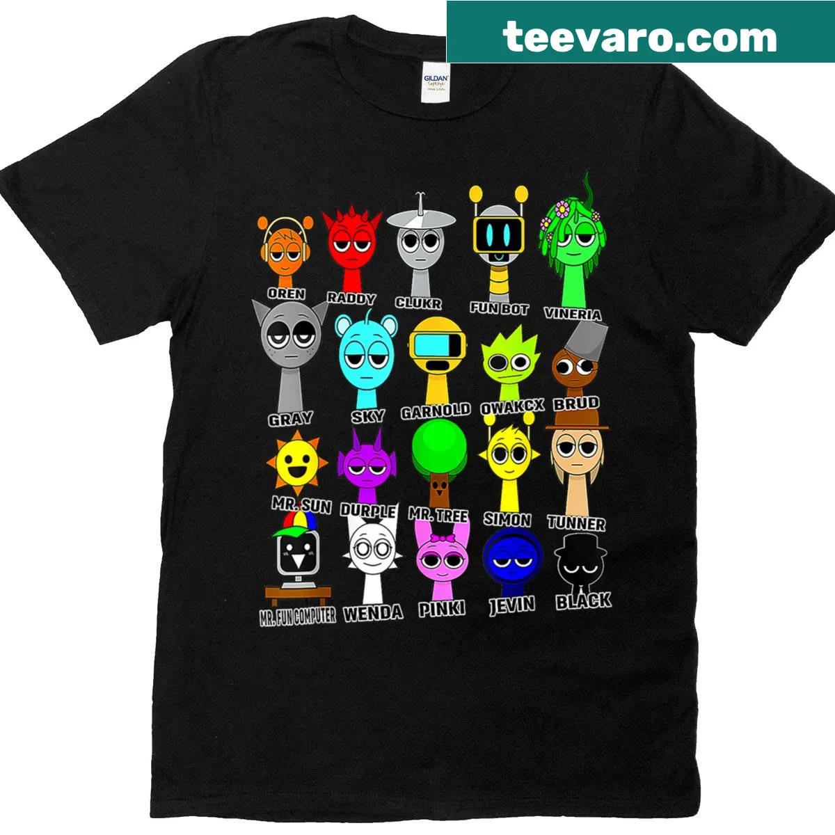 T-shirt for kids featuring funny toy illustrations for birthday celebrations — on a men's t-shirt