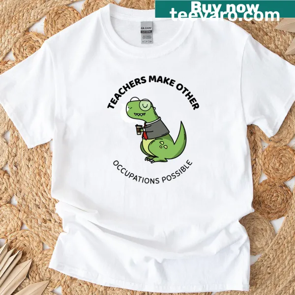 Classic 35 T-shirt with an inspiring message about teachers