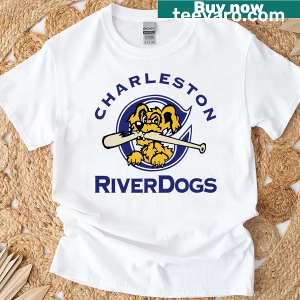 Charleston Riverdogs logo T-shirt for sports fans