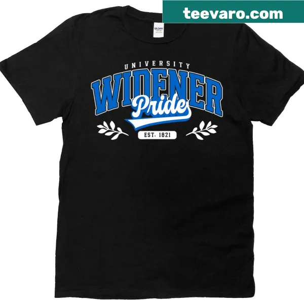 Vintage Widener University sports tee with retro design