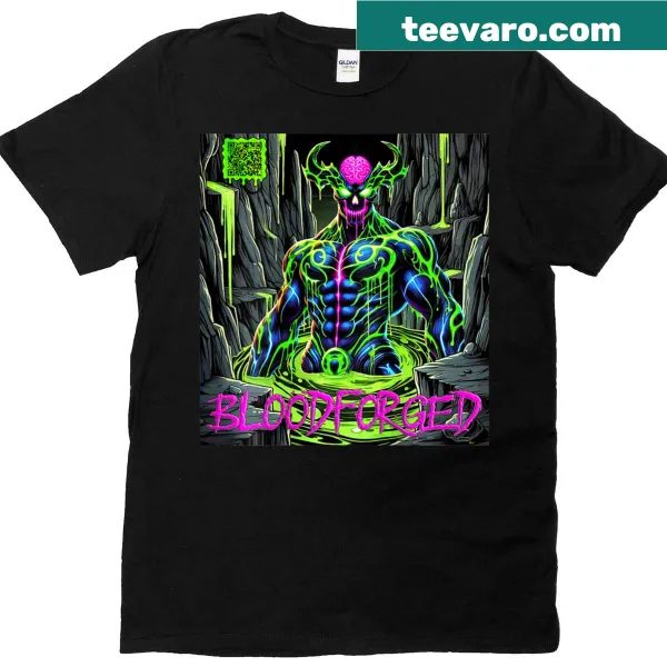 Fantasy-themed t-shirt with mythical graphic design