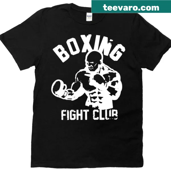 Classic boxing-themed t-shirt with bold graphic
