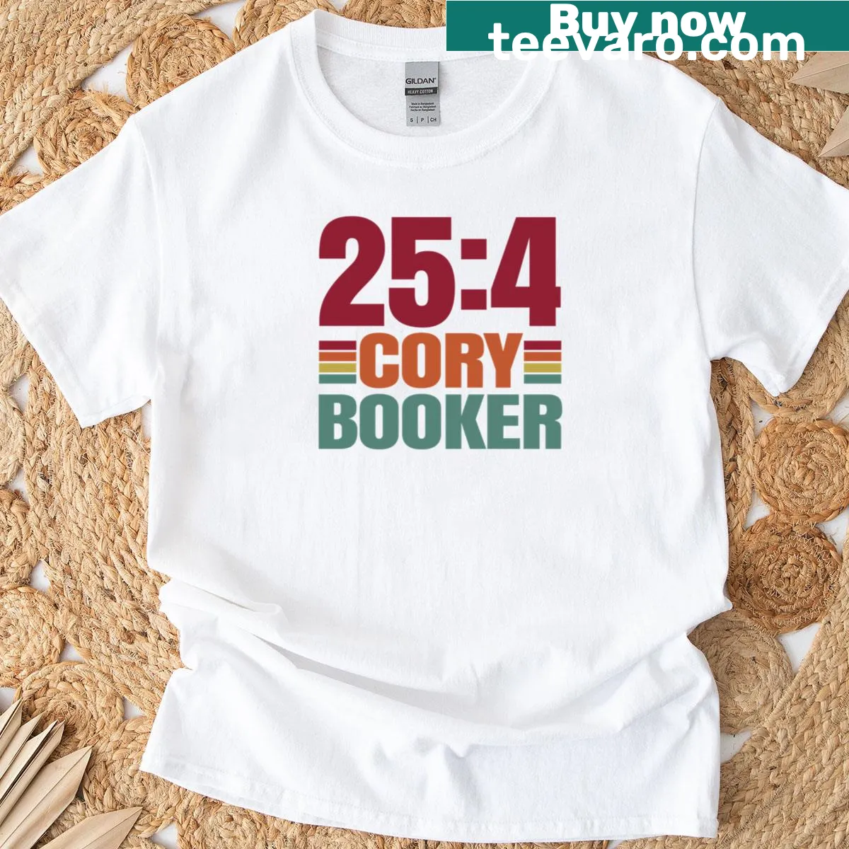 Activism t-shirt with 25 Hours 4 Minutes text — on a men's t-shirt