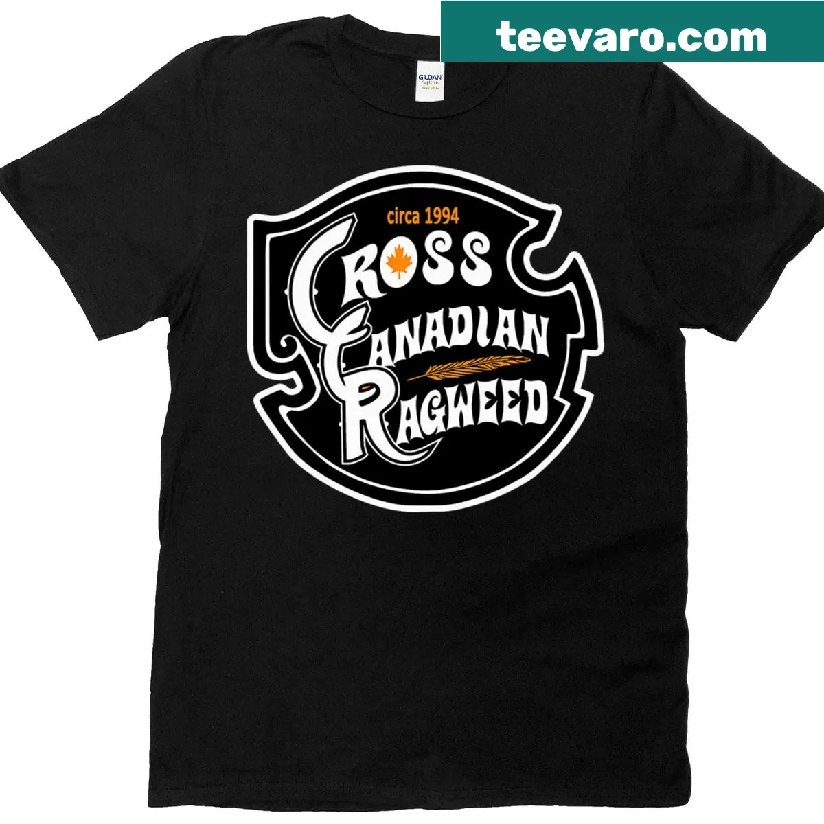 Classic t-shirt featuring Cross Canadian Ragweed name — on a men's t-shirt