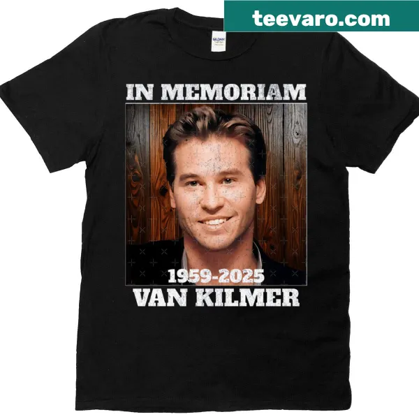 Vintage-inspired T-shirt with memorial text