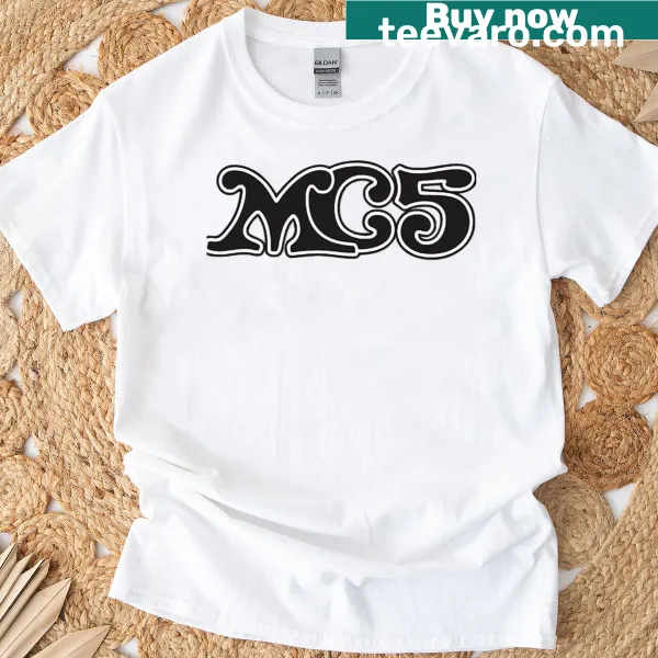 Vintage t-shirt honoring the legendary band MC5