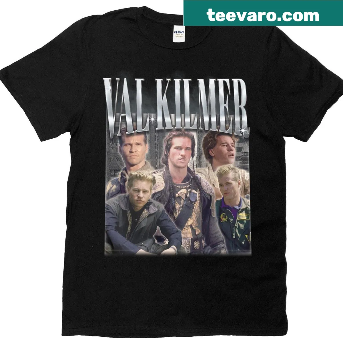 Distressed vintage design on a classic t-shirt. — on a men's t-shirt