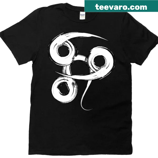 Cancer and Leo zodiac sign graphic on classic t-shirt