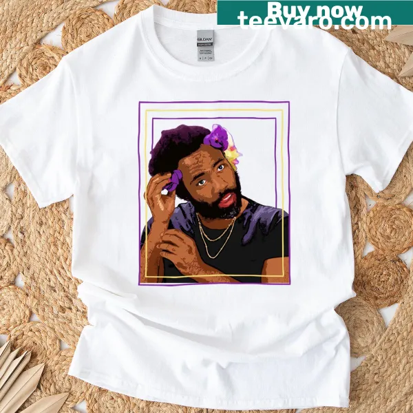 Classic Gambino graphic t-shirt with vintage style