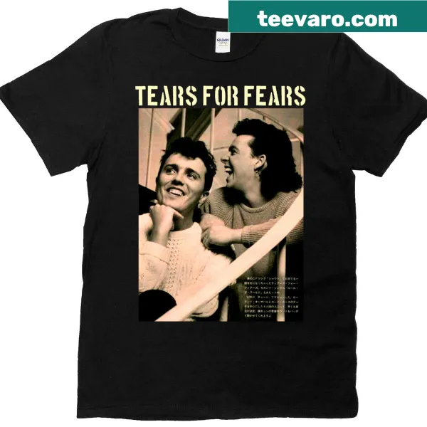 Classic T-shirt featuring iconic typography representing Tears For Fears.