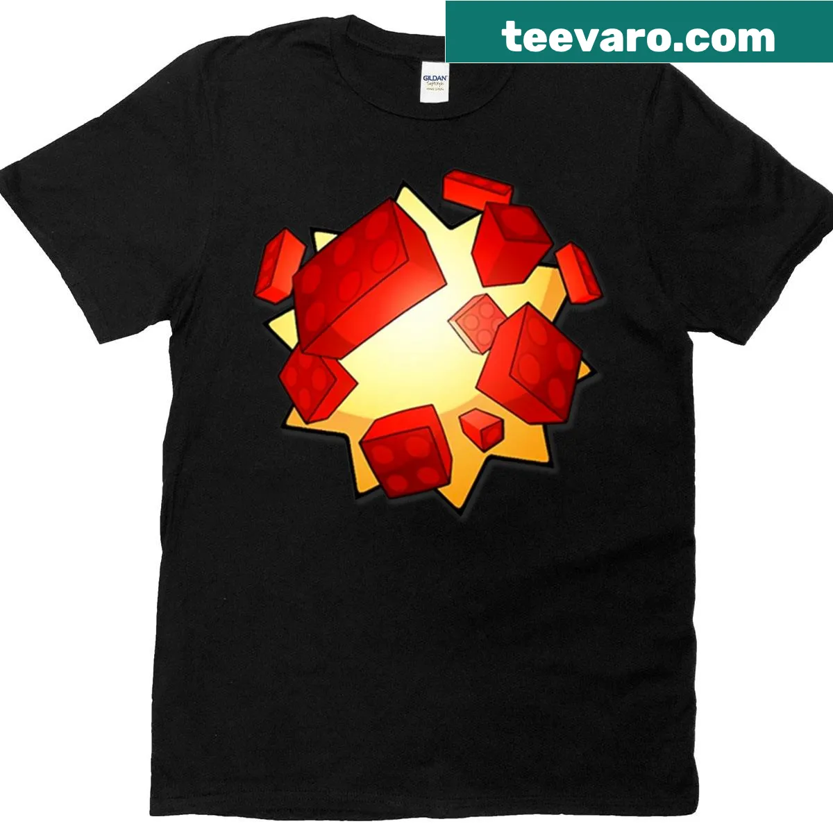 Funny gamer t-shirt featuring the term 'Bloxxer' — on a men's t-shirt