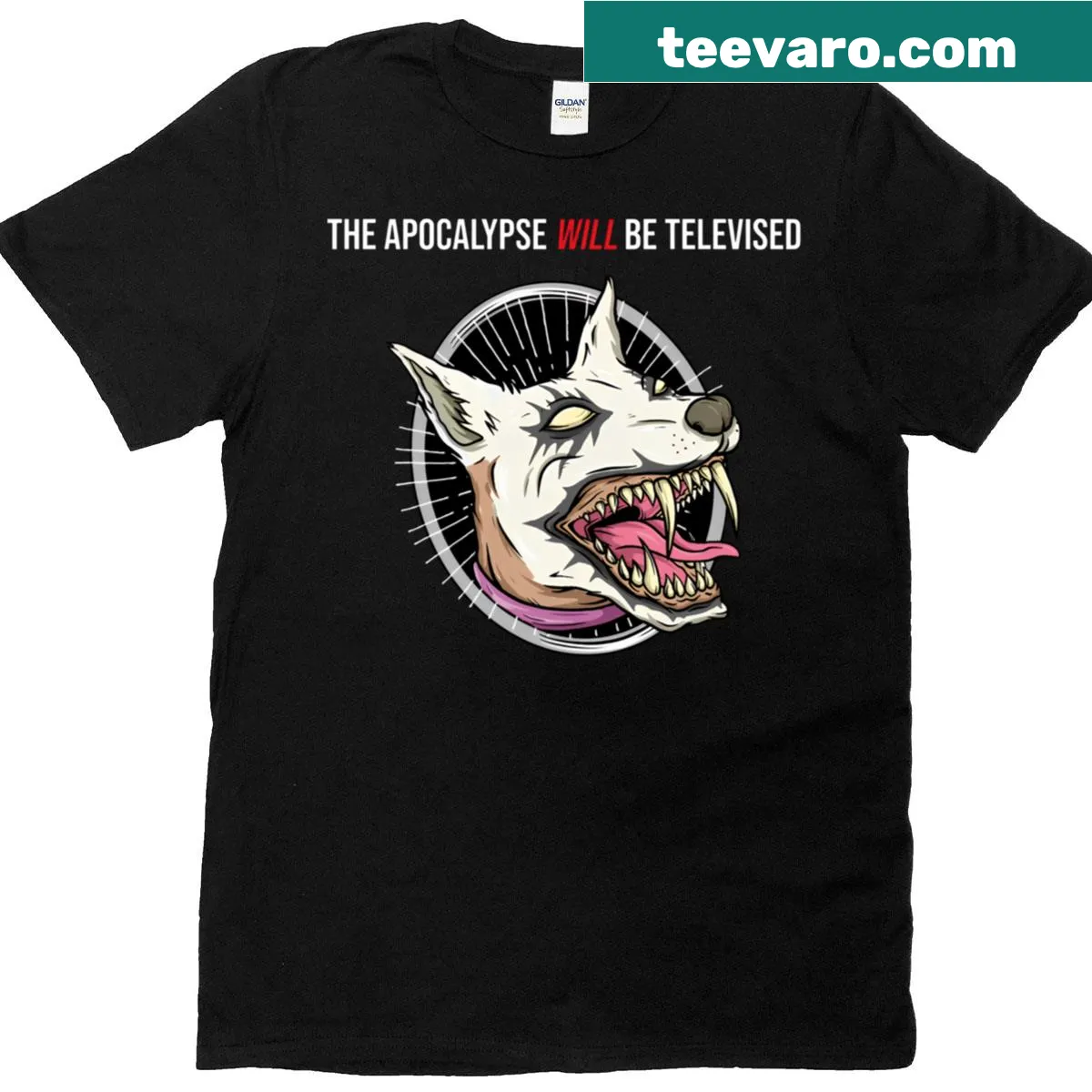 Dungeon Crawler Carl graphic T-shirt — on a men's t-shirt