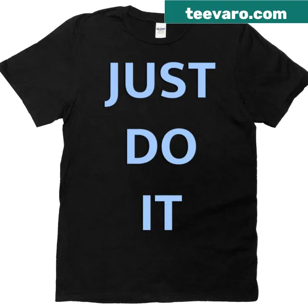 Bold typography featuring the phrase 'Just Do It'