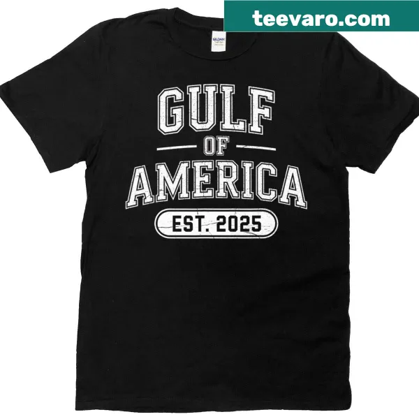 Vintage 'Est 2025' graphic t-shirt for American pride