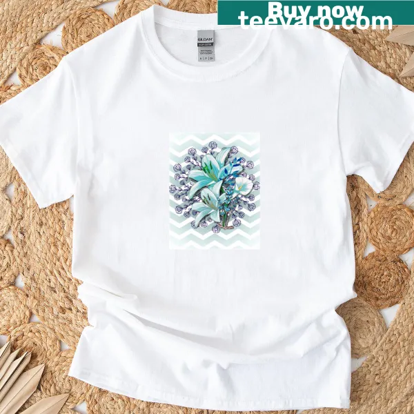 Teal T-shirt featuring the word 'Grace' in elegant typography