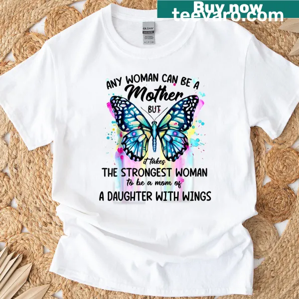 Typography T-shirt with the phrase about mothers and daughters