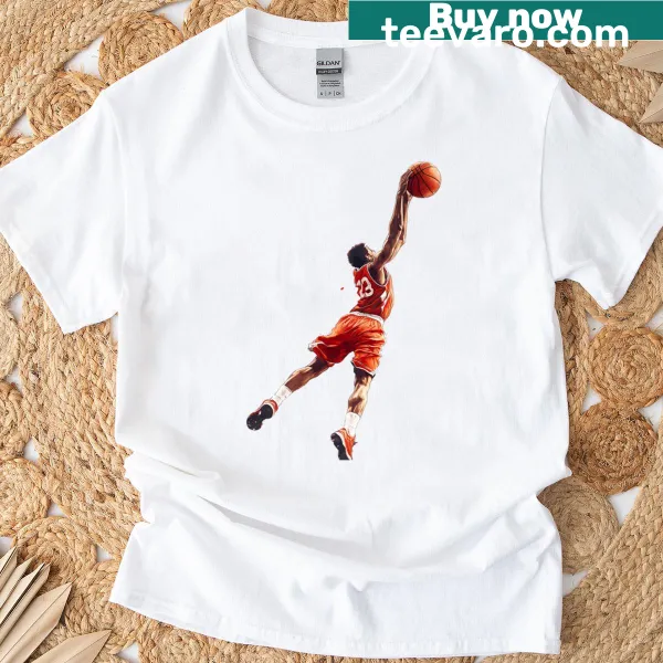 Dynamic basketball player dunking, showcasing power and precision.