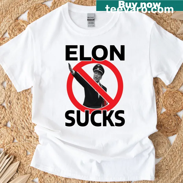 Classic T-shirt with bold anti-Elon Musk design for activists