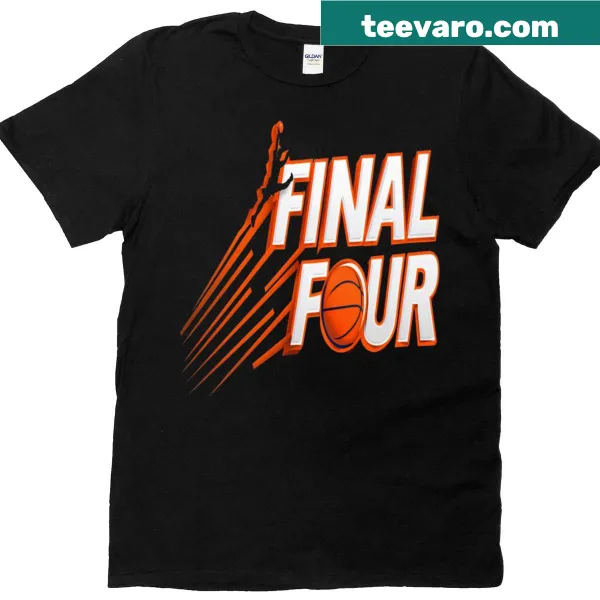 T-shirt featuring text related to the Final Four basketball tournament