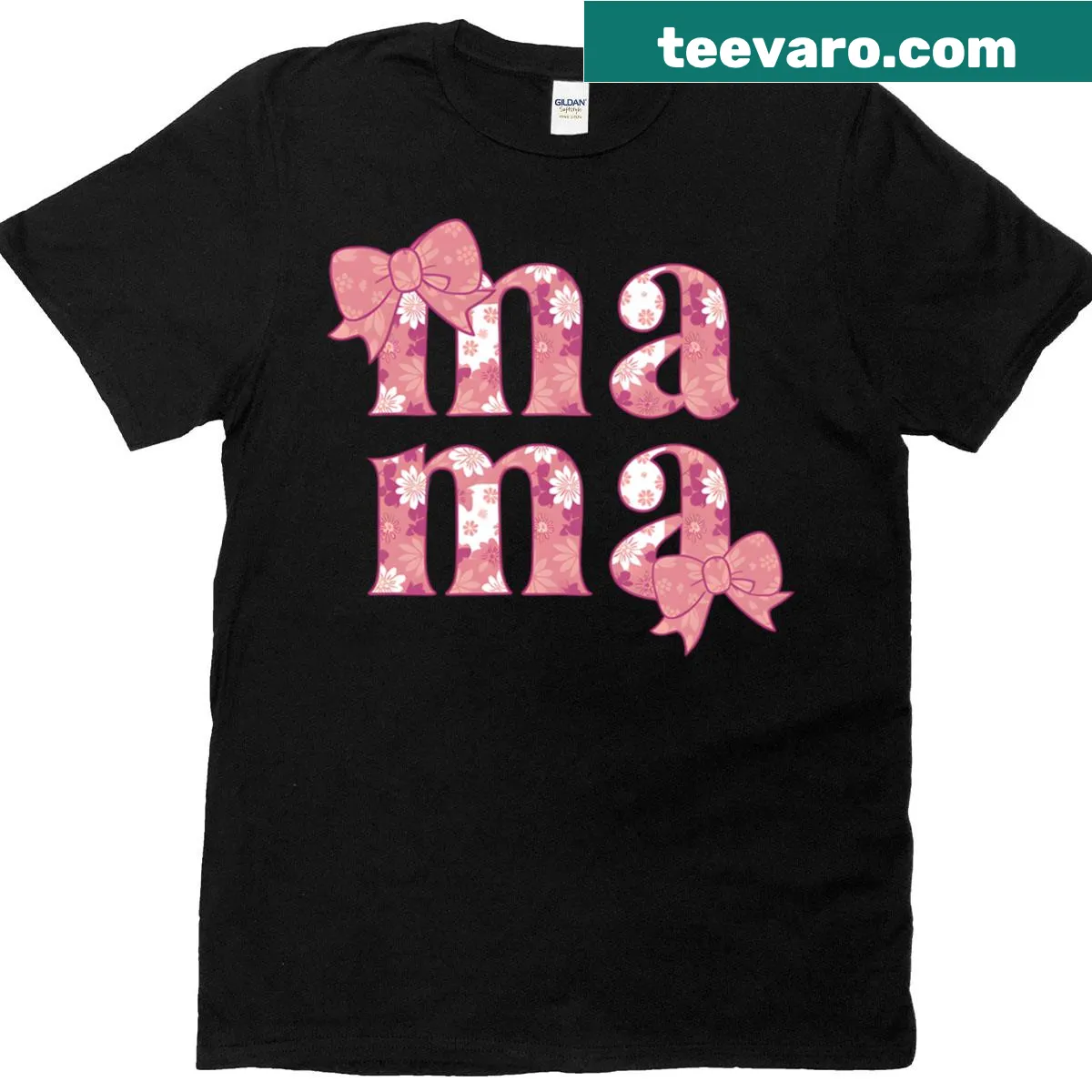 Classic T-shirt with a floral design celebrating motherhood — on a men's t-shirt
