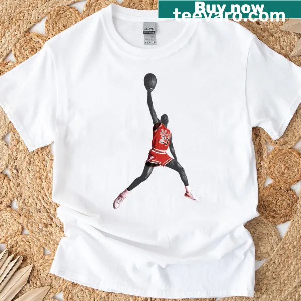 Illustrative t-shirt honoring the Ghost of Jordan in basketball.