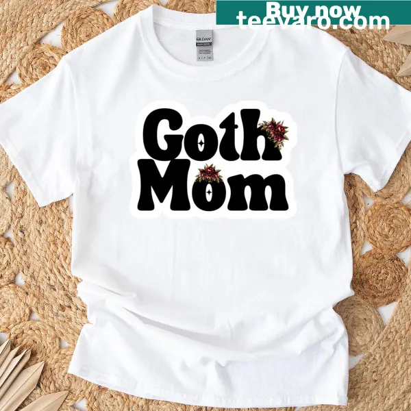 Gothic-themed design for moms with a vintage touch