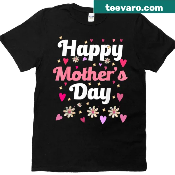 Cute 'Mommy' floral T-shirt for Mother's Day