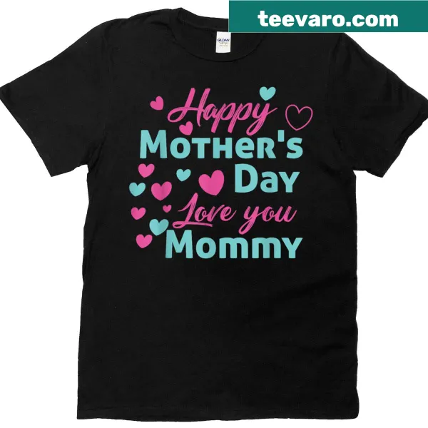 Happy Mother's Day Mommy T-shirt for kids with warm typography
