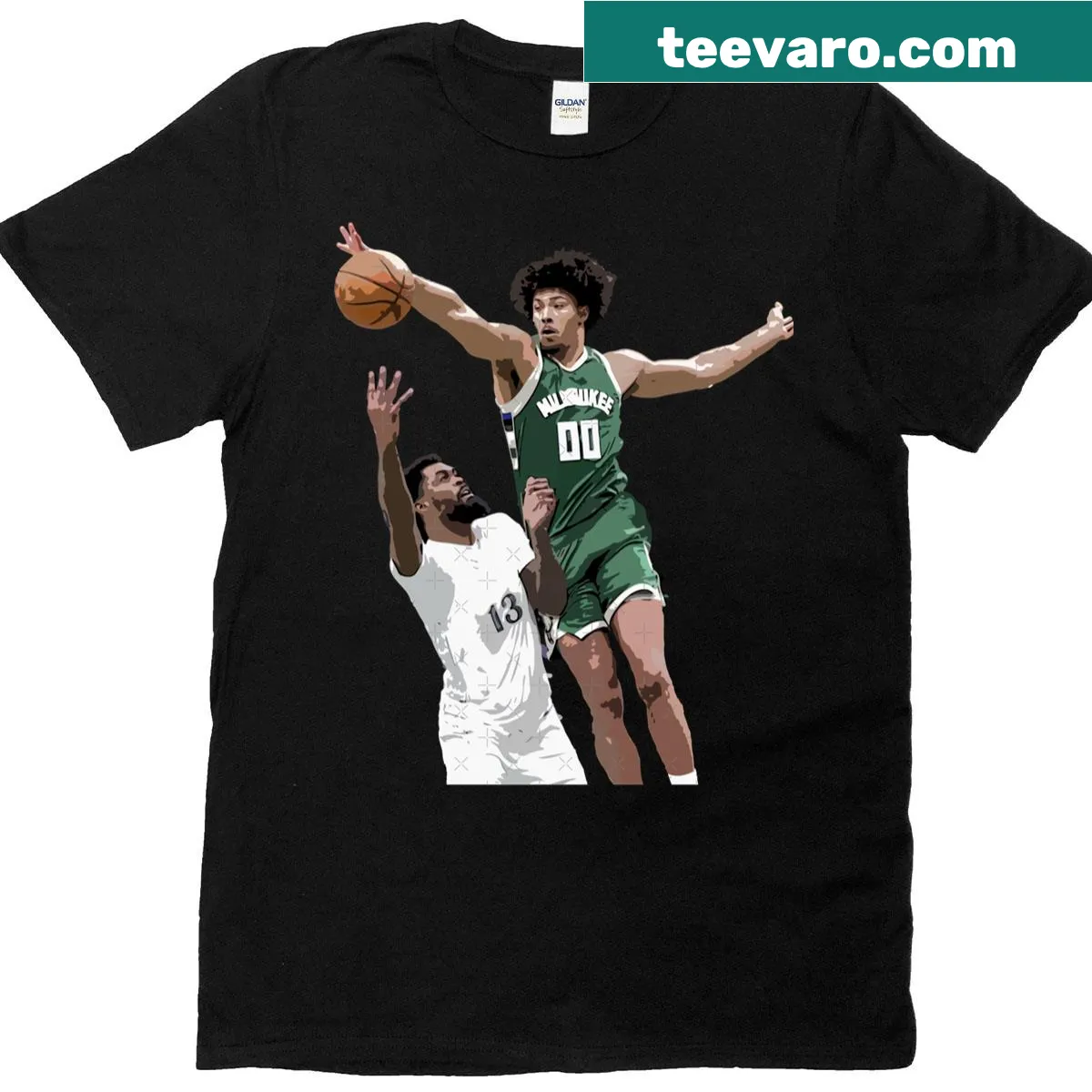 T-shirt featuring Jericho Sims graphic design — on a men's t-shirt