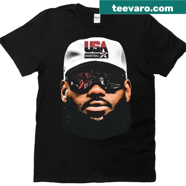 Classic T-shirt featuring an artistic illustration of LeBron James