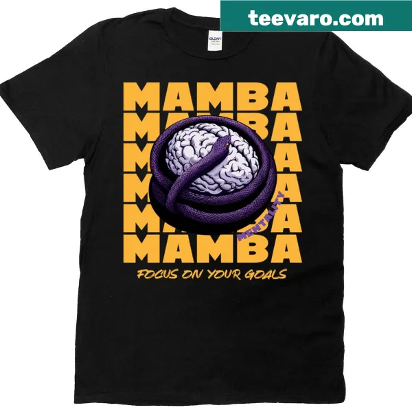 Inspirational typography design focused on mindset and Mamba Mentality