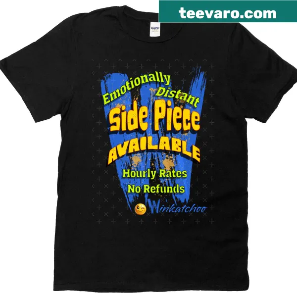 Playful T-shirt with 'Now Taking Bookings' text design.