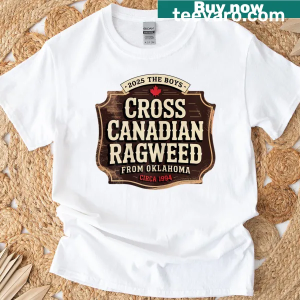 Vintage concert t-shirt featuring Cross Canadian Ragweed