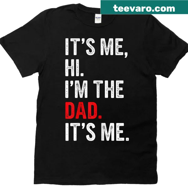 Vintage-style Fathers Day t-shirt with humorous dad greeting
