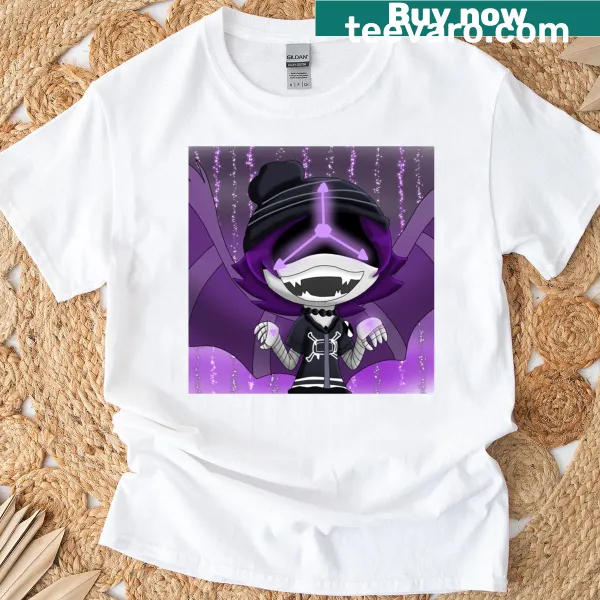 Gaming-themed T-shirt featuring a detailed Uzi graphic