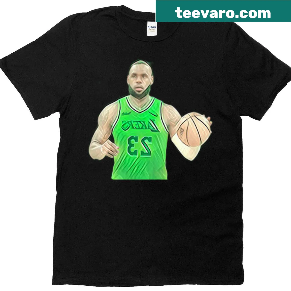 Illustration of various sports balls on a classic t-shirt — on a men's t-shirt