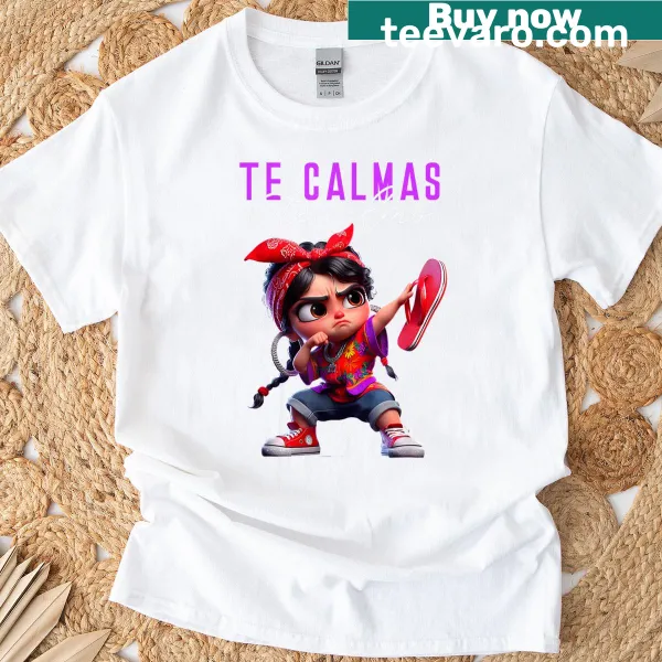 Sentimental t-shirt with a Mother's Day message in Spanish