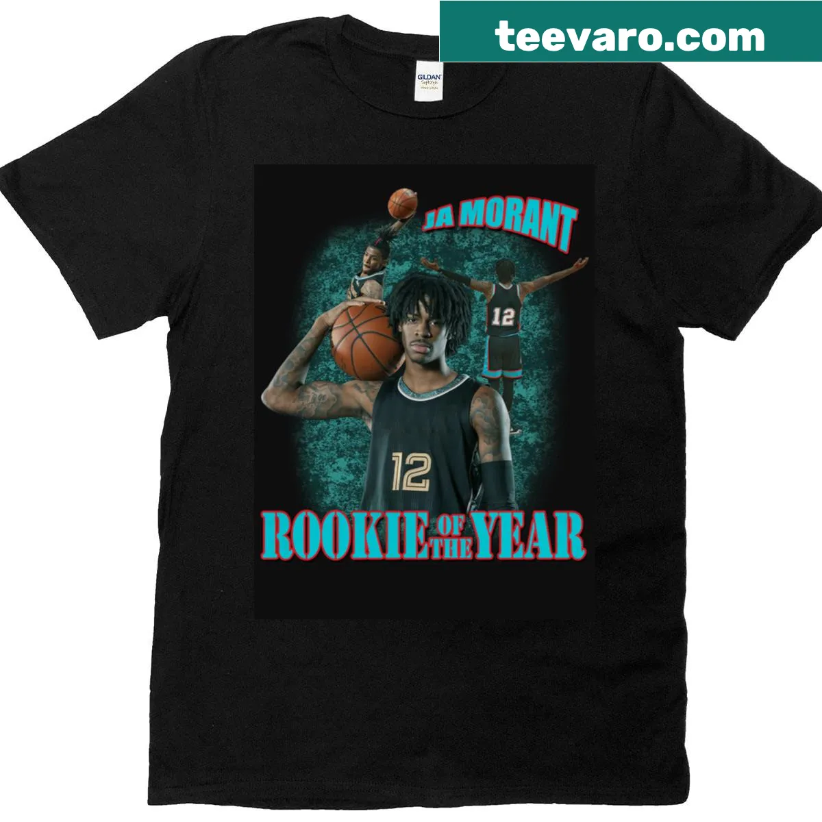 Vintage basketball essential t-shirt with a minimalist design — on a men's t-shirt