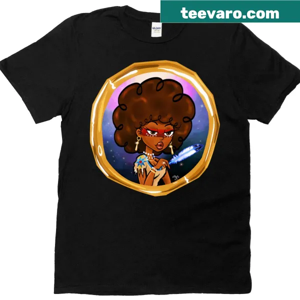 Classic t-shirt with the inspirational phrase 'Brown Skin Girl'