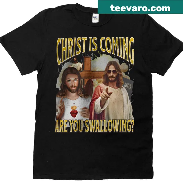 Funny text design about faith on classic T-shirt