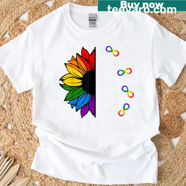 Heartfelt T-shirt with message about love and acceptance
