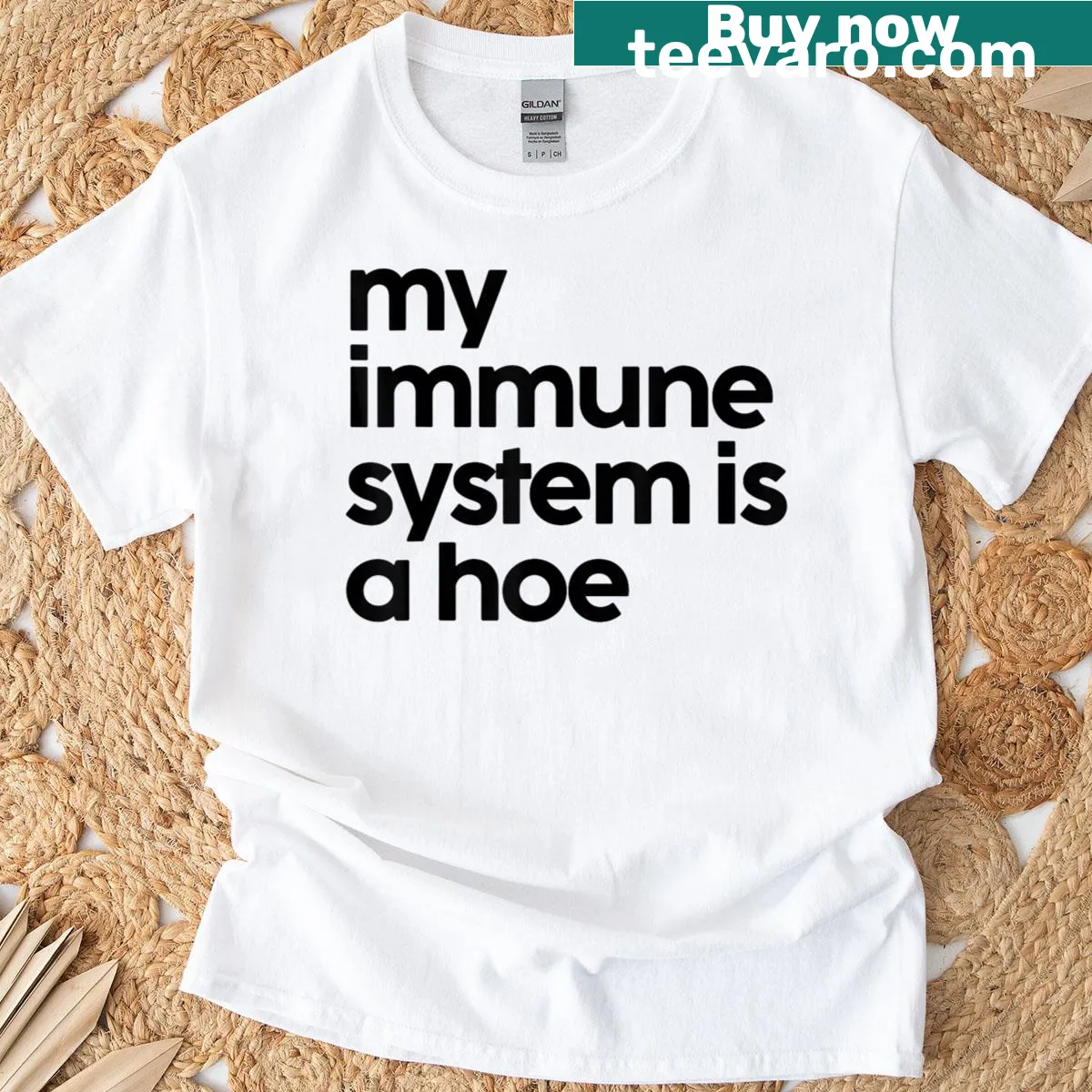 Retro design for Multiple Sclerosis Awareness T-shirt — on a men's t-shirt