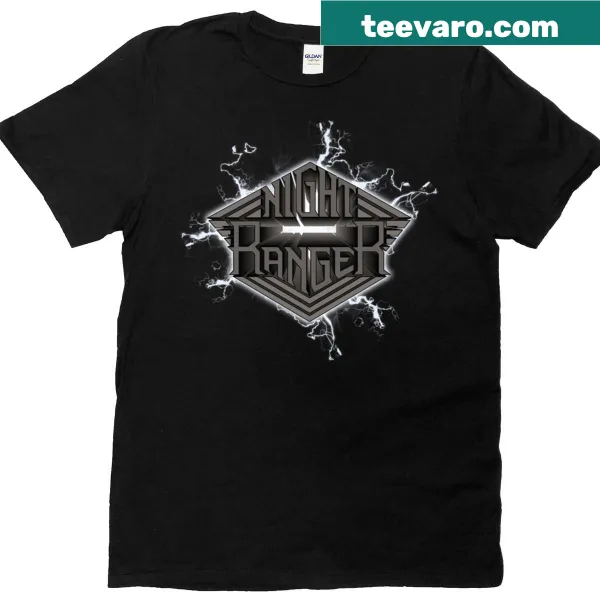 Classic T-shirt featuring the Night Ranger logo.